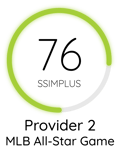 MLB AS P2 76 Score with SSIMPLUS