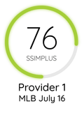 MLB J16 P1 76 Score with SSIMPLUS