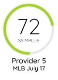 MLB J17 P5 72 Score with SSIMPLUS